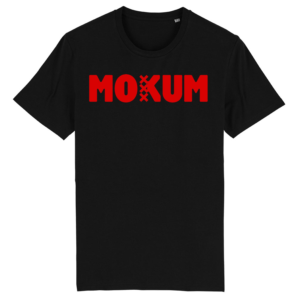 Mokum Shirt zwart-rood